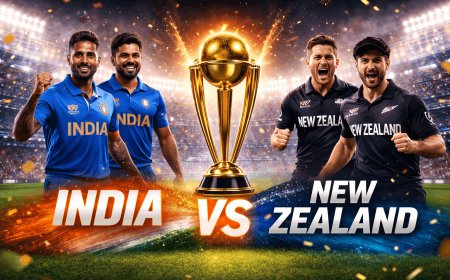 Ind Vs NZ : t20 world cup final match